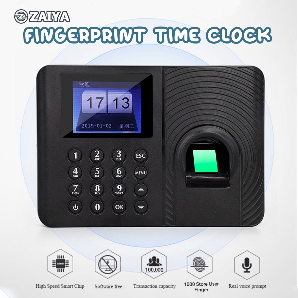 FINGERPRINT TIME CLOCK Fingerprint Attendance Machine/Time Attendance