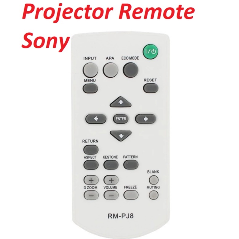 New Sony Projector Remote Control RMPJ8 and RMPJ7 SONY LCD Projector