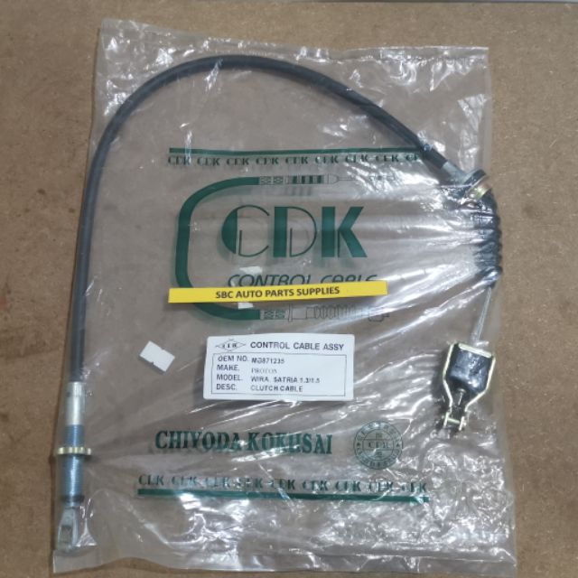 SBC AUTO PROTON WIRA 1.3 1.5 1.6 CLUTCH CABLE CDK Shopee Malaysia