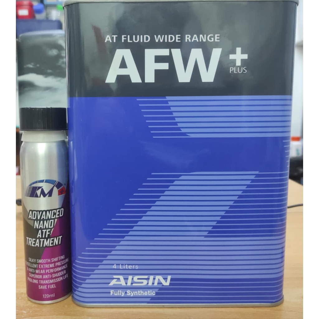 (VALUE COMBO SET)AISIN Fully Synthetic ATF AFW+ Automatic Transmission