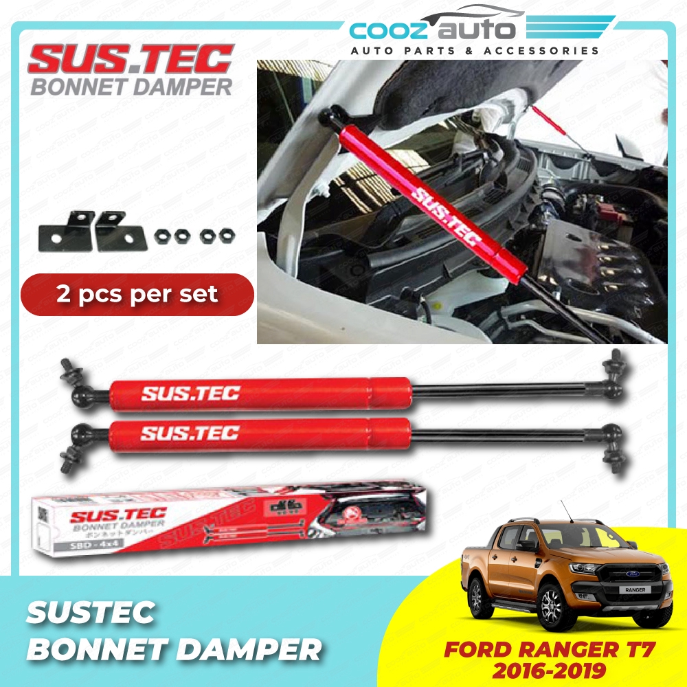Ford Ranger T6 T7 2012 2019 Sustec Front Hood Damper Gas Lifter TWIN STRUT Shopee