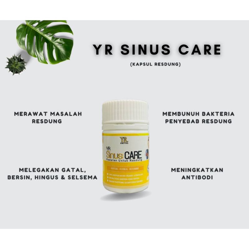 🔥HOT SELLING🔥 YR SINUS CARE YRL EMPIRE (100 Herba Semulajadi)🔥
