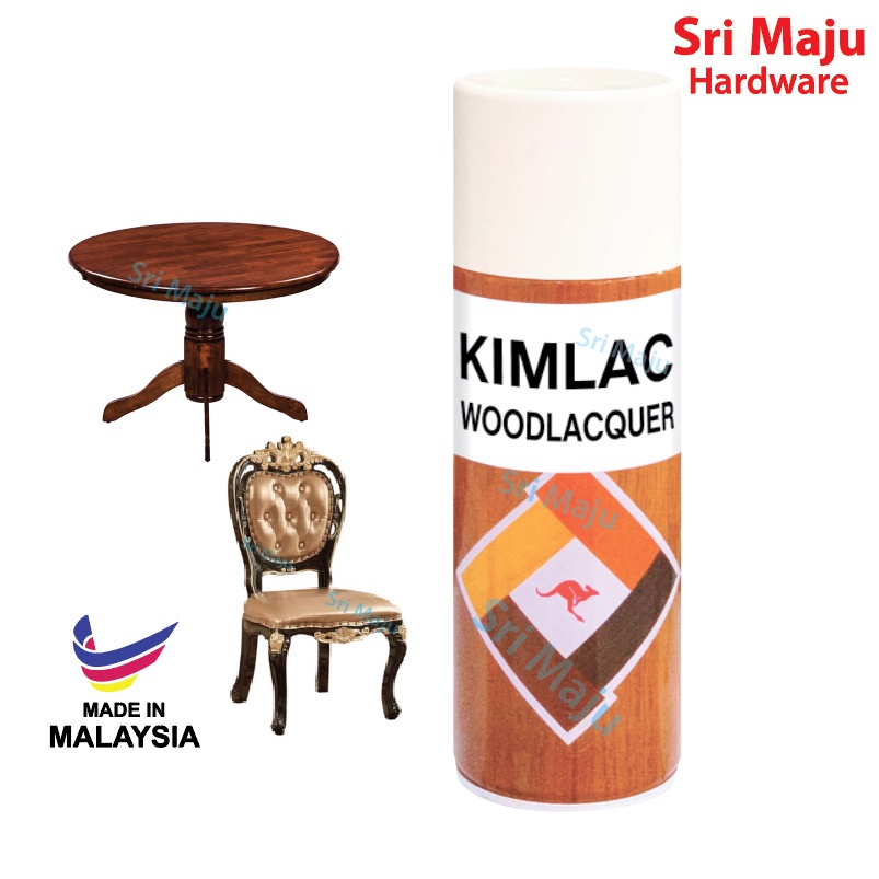 MAJU 9610 Kimlac Quality Spray Wood Lacquer Acrylic Based Aerosol