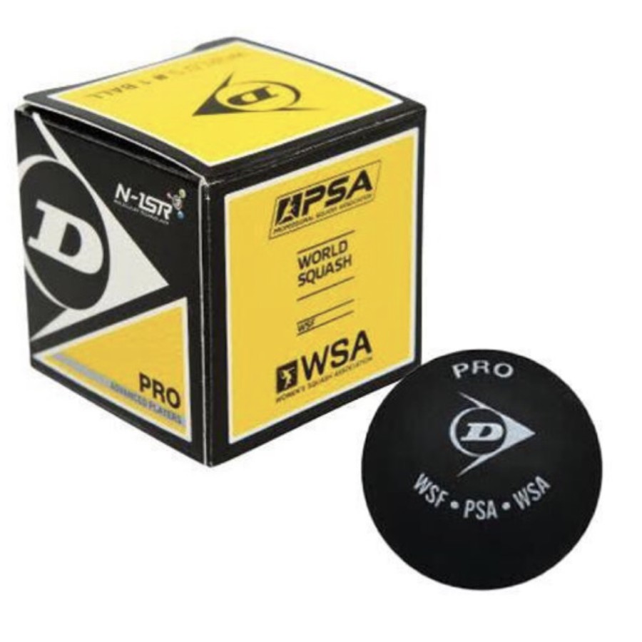 Dunlop Pro Squash Ball (Double Yellow Dot) Shopee Malaysia