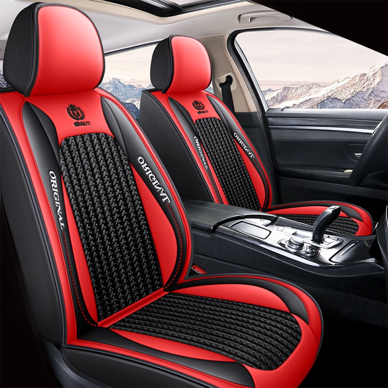 All Model Nissan Car Seat Cover Cushion 5Seater Front + Rear Leather