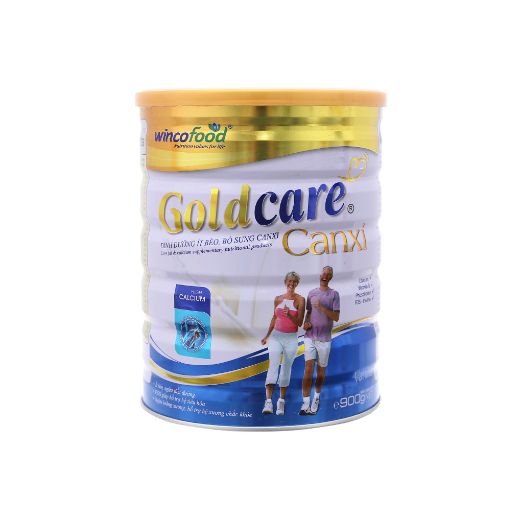Goldcare Powdered Milk Low Fat Nutrients, Calcium Supplementation 900g
