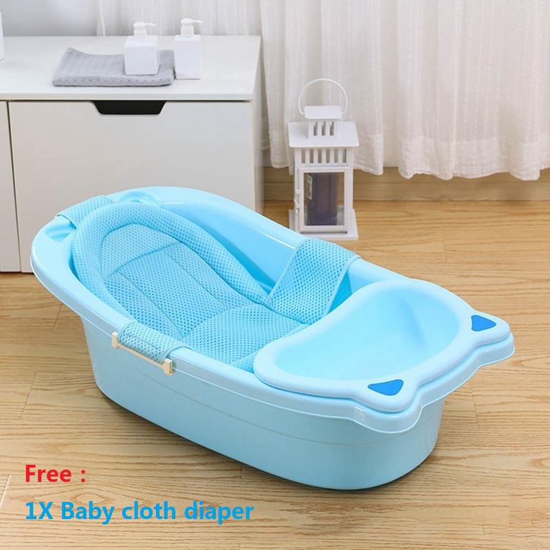 Newborn Baby Bath Tub Seat Infant Bath Rings Net Kids Bathtub Infant