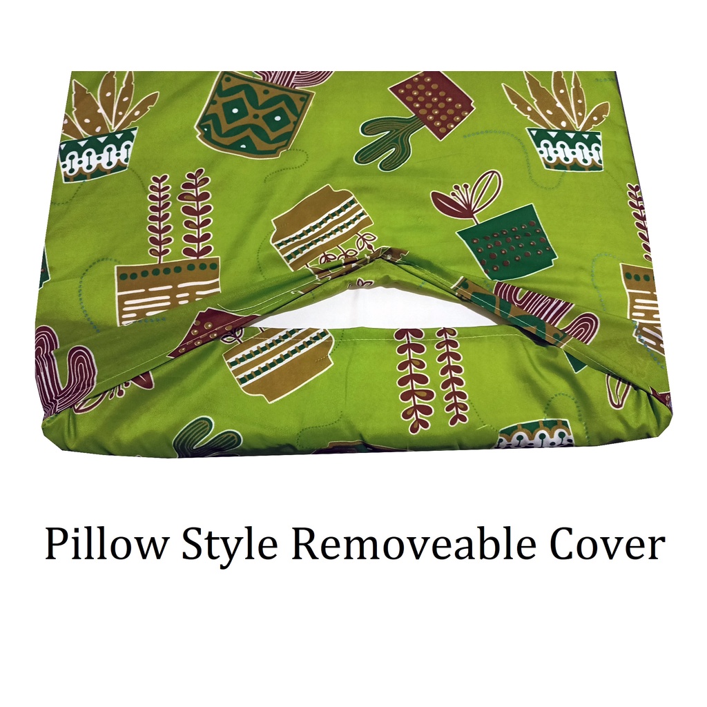 Crib Pillow style Soft Breathable Baby Bed Mattress Cover / Newborn