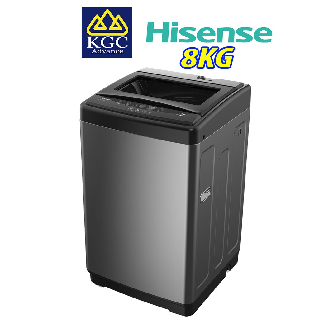 Hisense (8KG) Top Load Washer WTAG8511T Washing Machine Shopee Malaysia