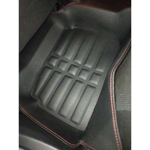 🔥KARPET HONDA BRV / CAR FLOOR MAT HONDA BRV 5D BLACK REDLINE ANTI SLIP