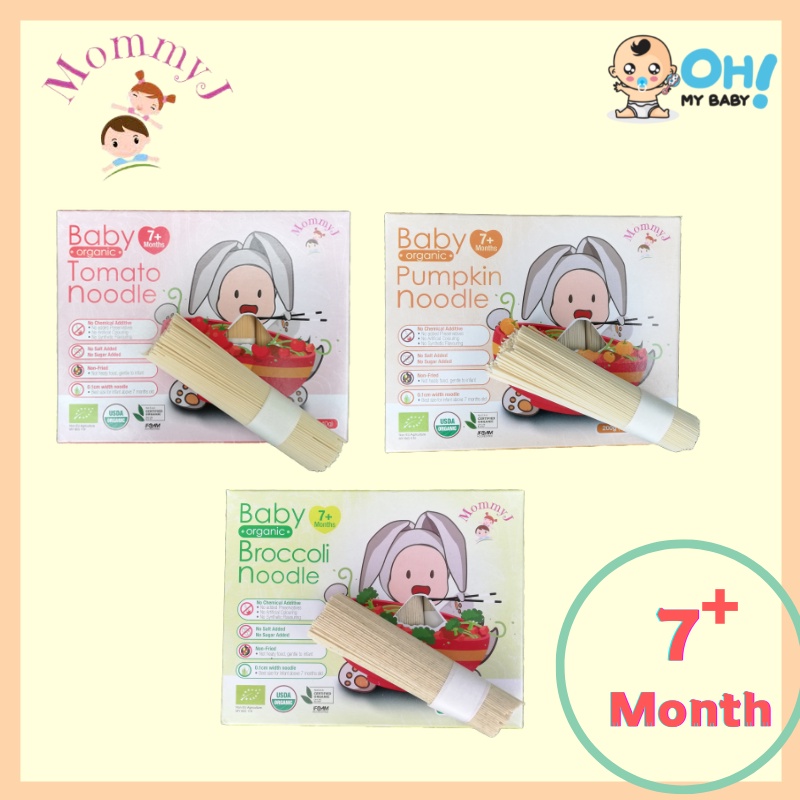 Mommy J Baby Organic Stick Noodle 200g Tenten Baby Noodle Love Earth