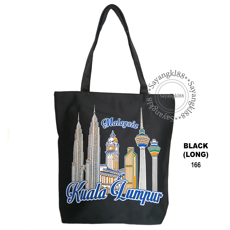 Tote bag KLCC tote bag canvas bag (L) bag klcc ready stockfast delivery bag kuala lumpur