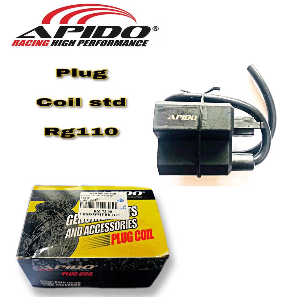 APIDO SUZUKI RG RG110 IGNITION COIL PLUG COIL STANDARD APIDO RACING 100