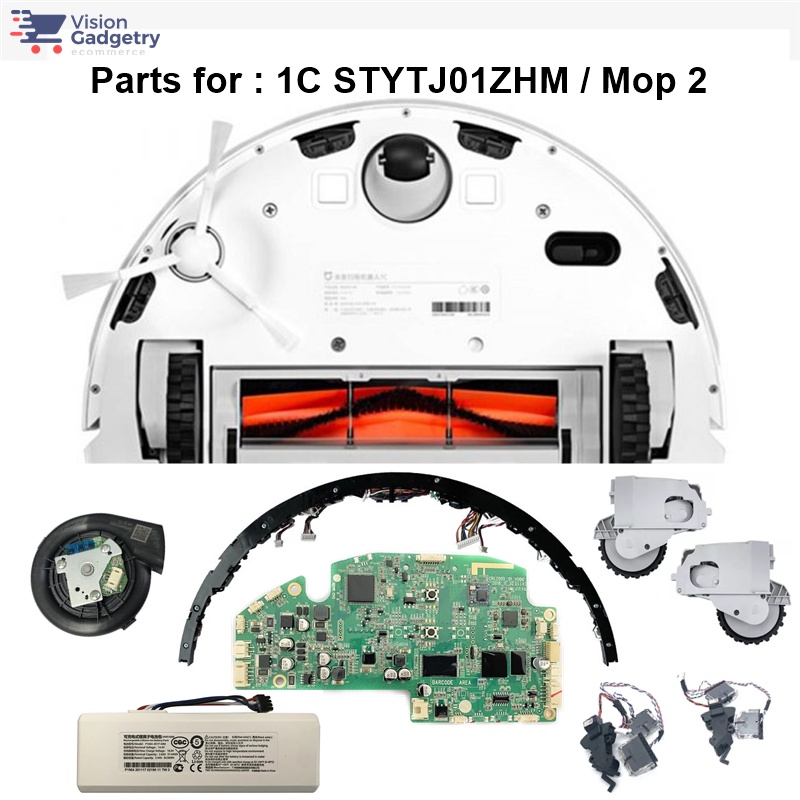 Spare Parts for Xiaomi Mijia 1C STYTJ01ZHM / 1T STYTJ02HZM/ Mop 2 Viomi