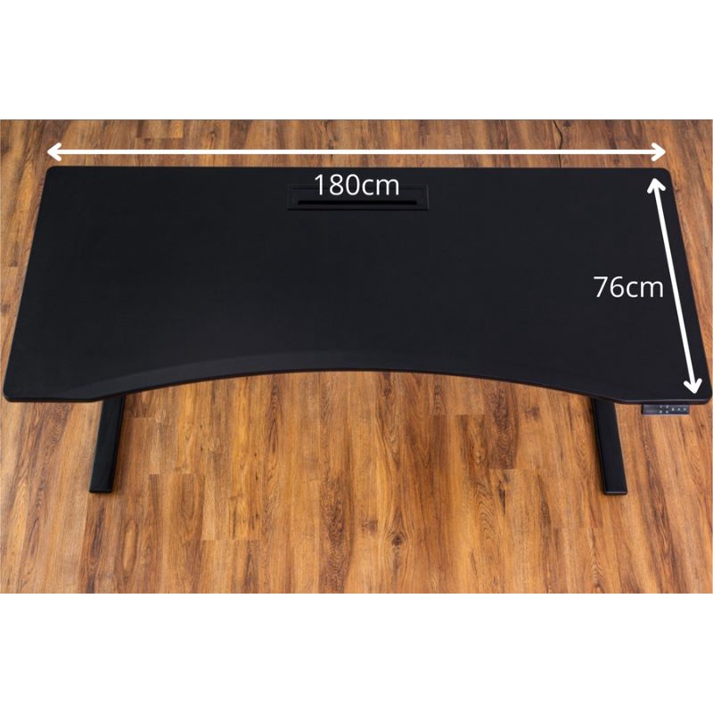 Tomaz Zelos Adjustable Gaming Table (BLACK) Shopee Malaysia