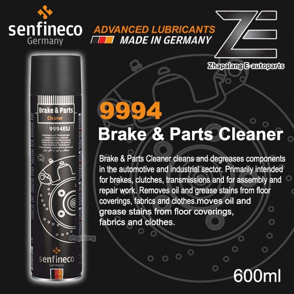 SENFINECO Brake and Parts Cleaner Spray 600ml (Made in Germany) 9994
