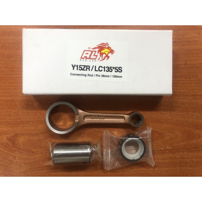 CLEAR STOCK!!! Y15ZR LC135(5S) CONNECTING ROD RED LEO PIN28MM ROD100MM