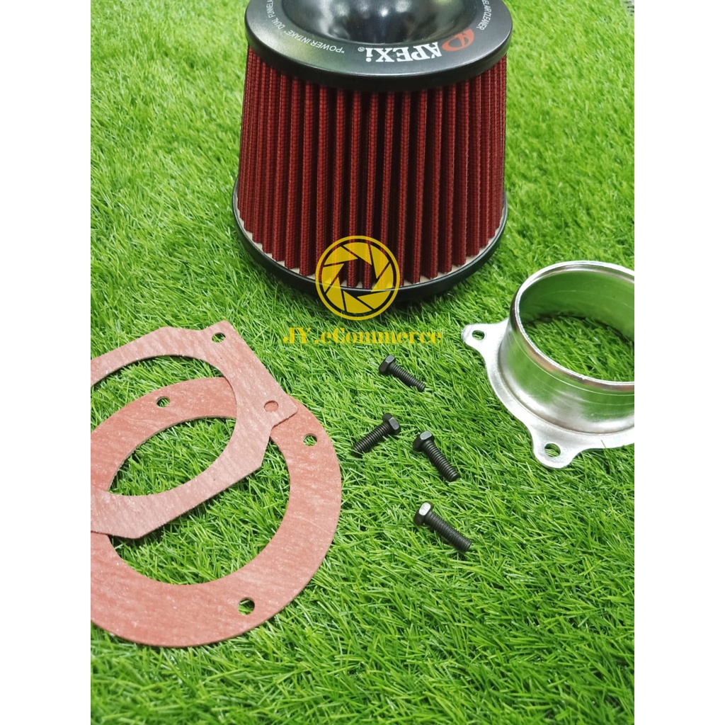 Apexi Car Power Intake Air Filter Dual Funnel Air Cleaner ( 75mm / 3