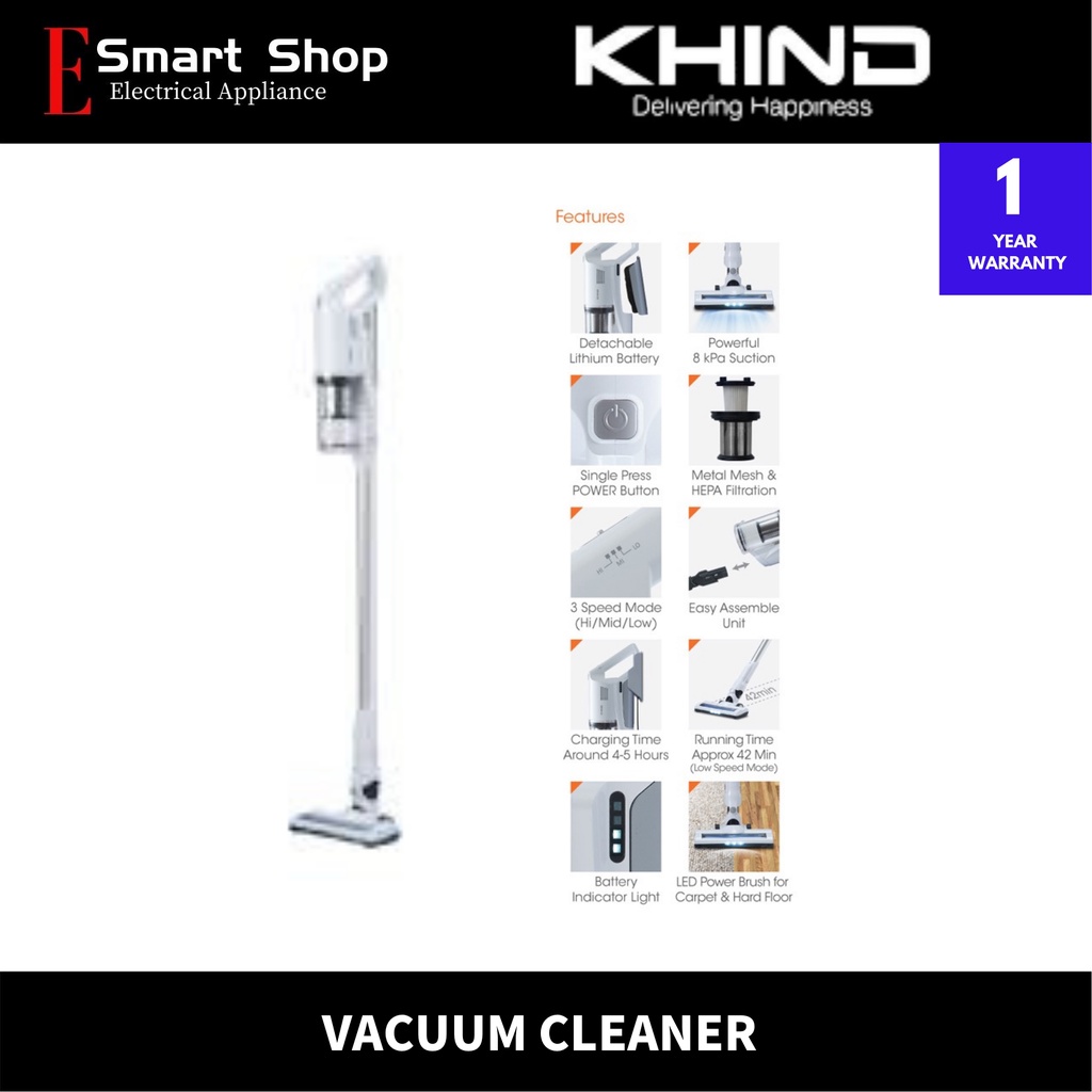 KHIND 2 IN 1 VACUUM CLEANER VC9691 Shopee Malaysia