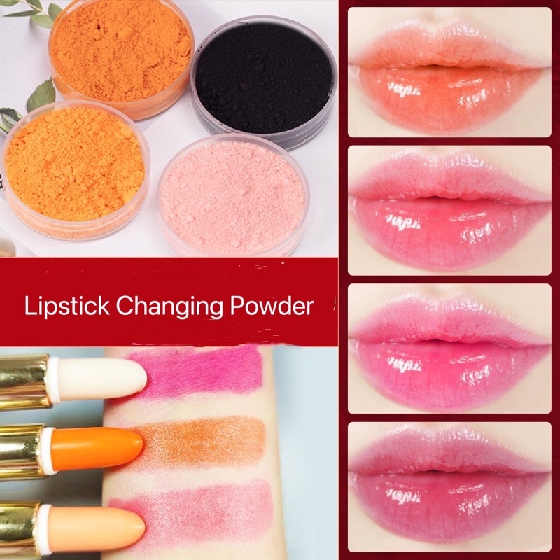 Diy Lipstick Lip Balm lipgloss Change Colour 1g/5g/ Plant Powder Liqiud