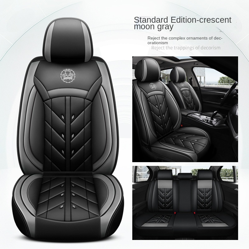 Universal Fit Car Seat Covers PU Leather Full Set Made Available for