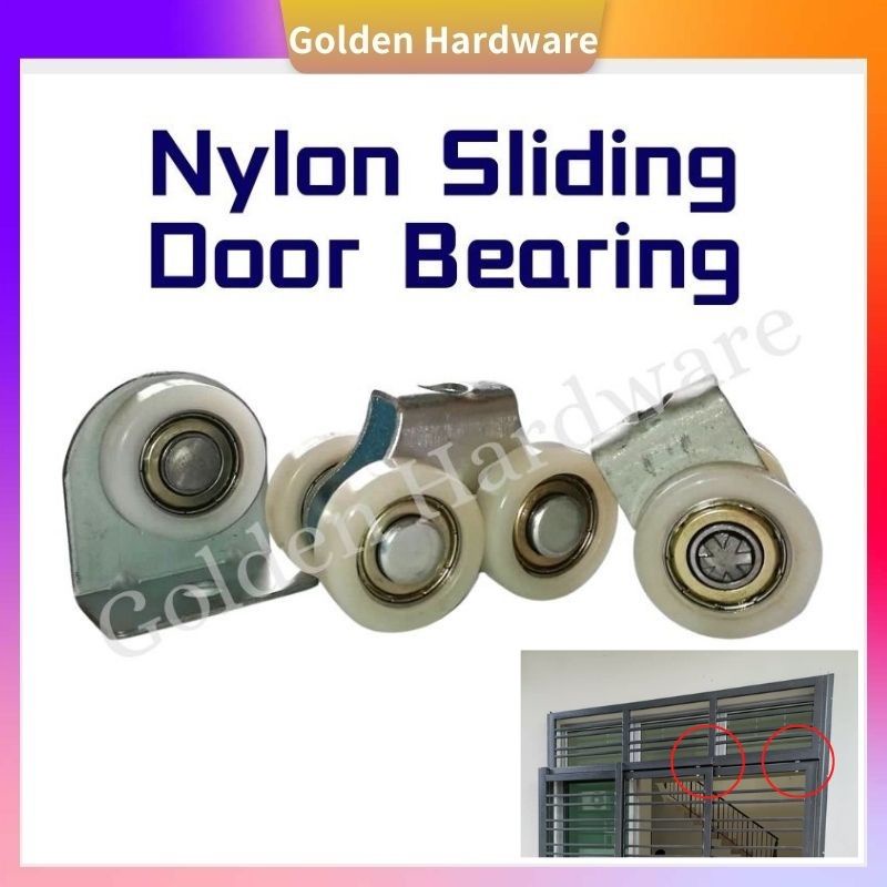 1 Pcs Nylon hanging grill bearing / Sliding Door Bearing / Sliding