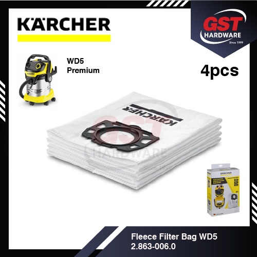 Karcher Vacuum Bag WD1 Karcher Filter Karcher WD1 Filter Bag Karcher