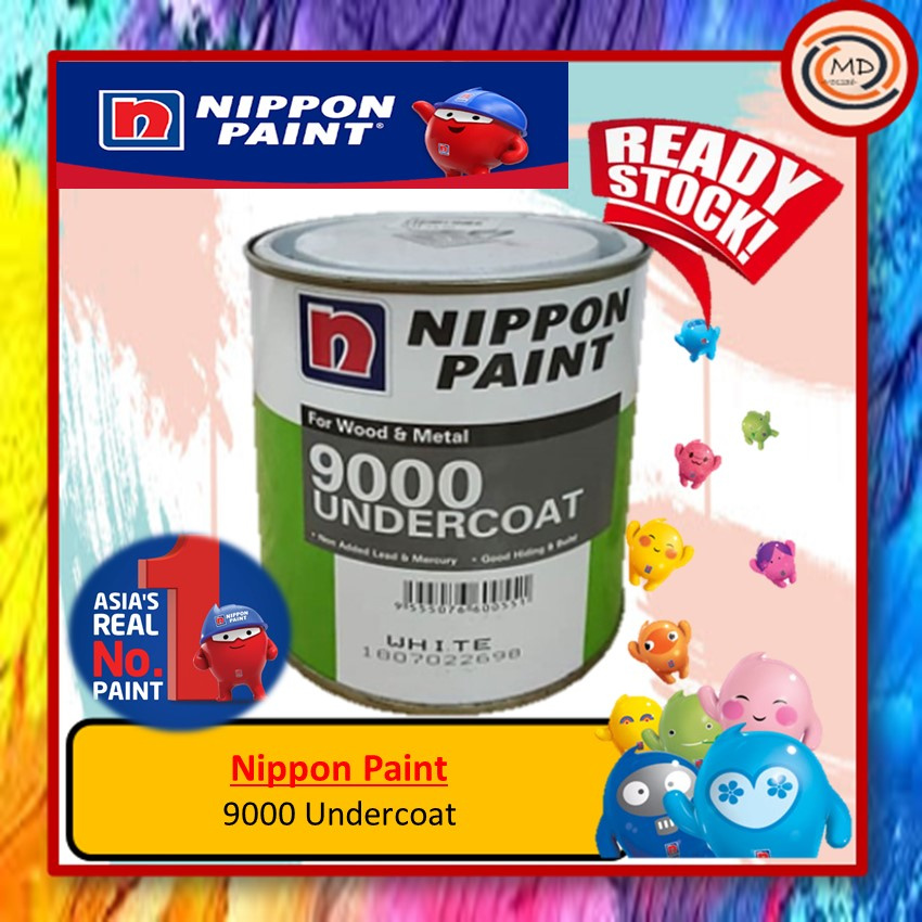 Nippon Paint 9000 Undercoat For Wood & Metal (1L /5L) Shopee Malaysia