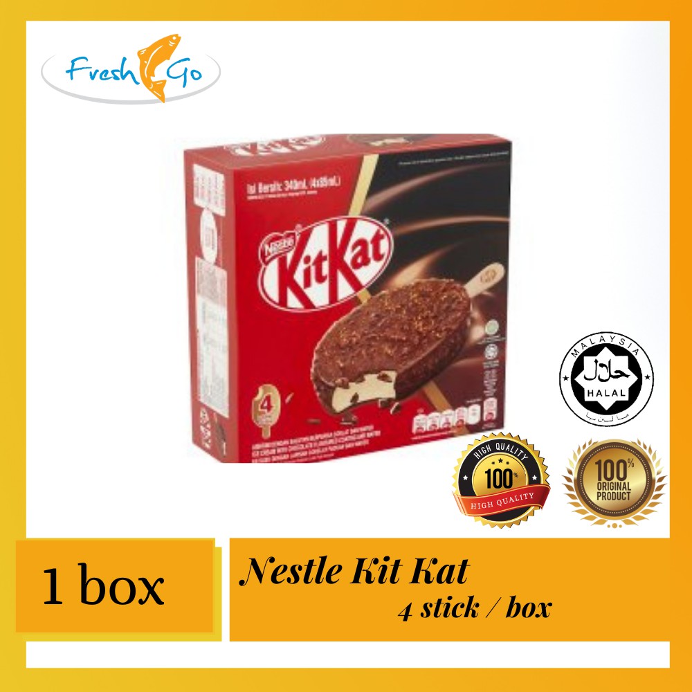 Nestle KitKat / KitKat Gold Flavour Ice Cream Bar Shopee Malaysia