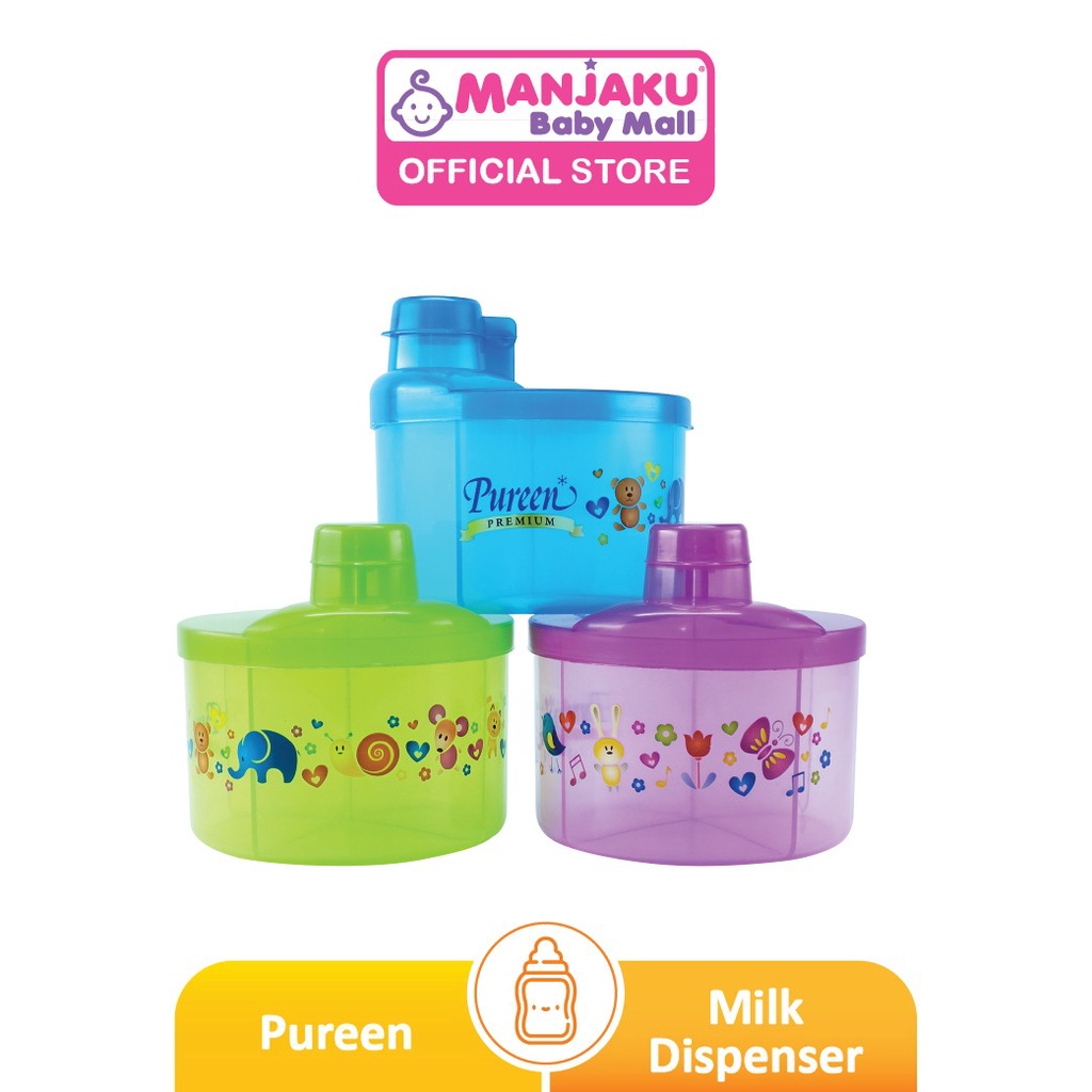 Pureen Milk Powder Dispenser (XL) 8oz (Assorted) Shopee Malaysia