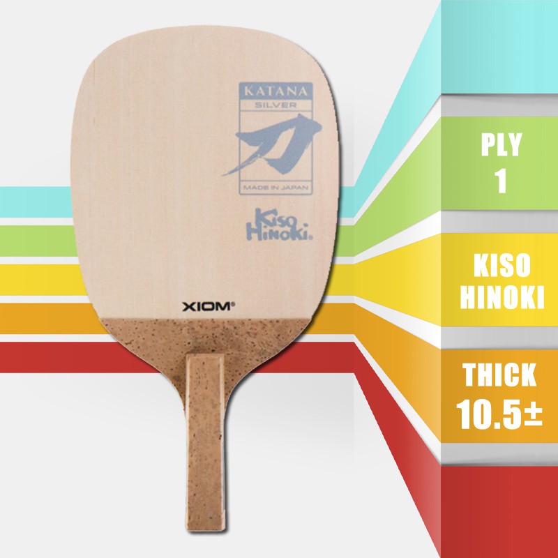 Xiom KATANA Silver Table Tennis Blade JPEN Shopee Malaysia