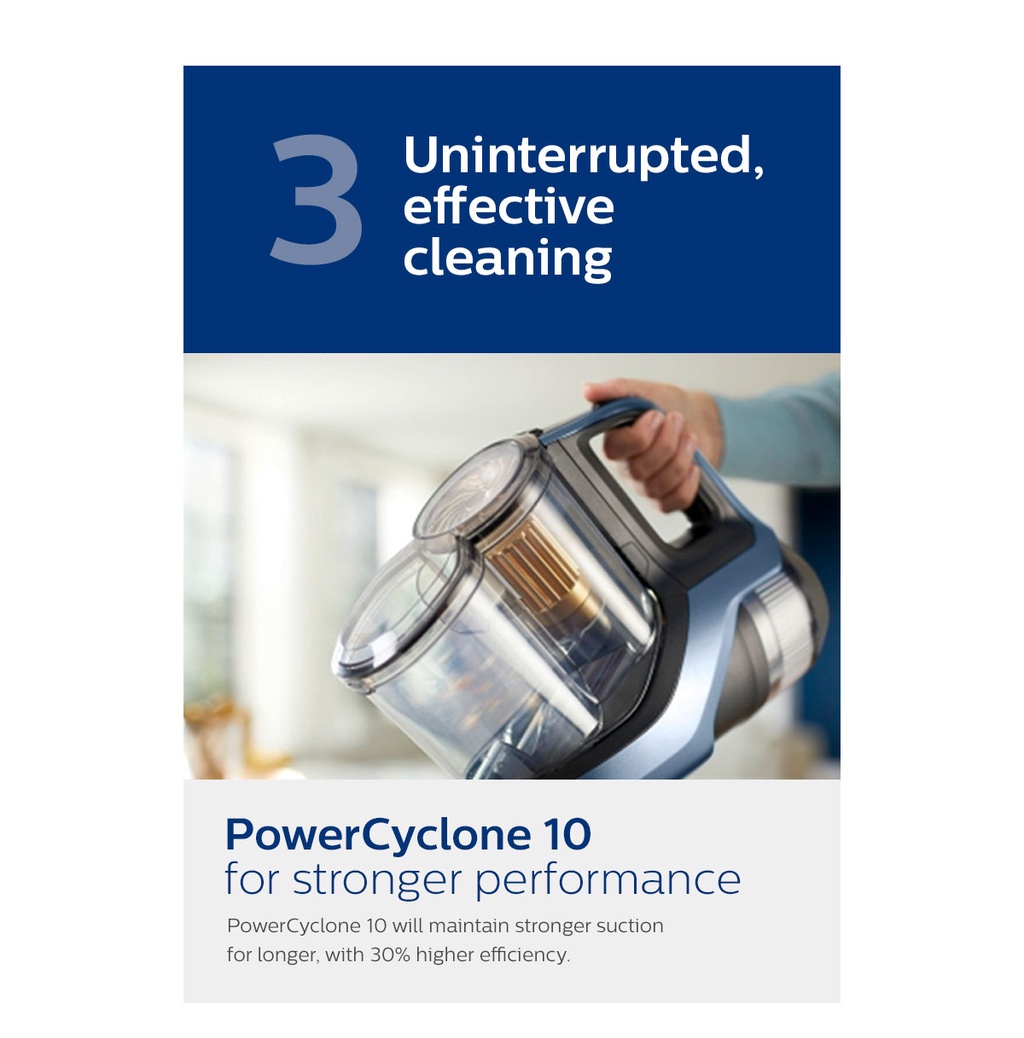 Philips 8000 Series Cordless Stick Vacuum Cleaner XC8043/01/XC8043