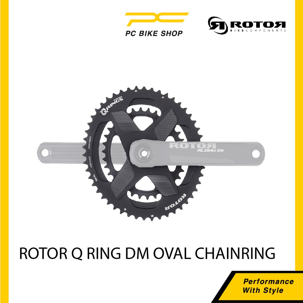 Rotor Q Rings DIRECT MOUNT DM Oval Chainring Shopee Malaysia