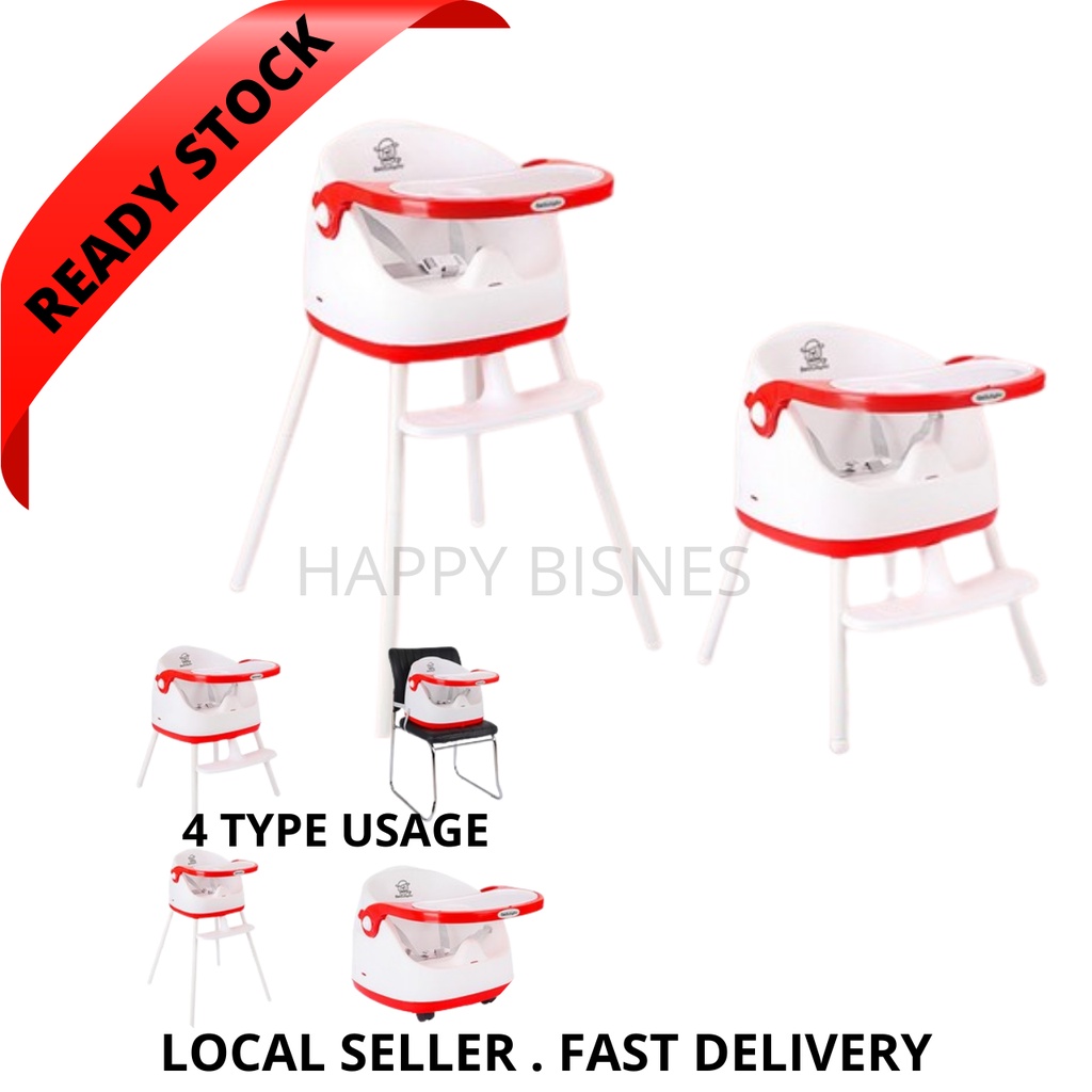 5 In 1 Adjustable Baby feeding Chair Baby Seat Chair Baby Eating Chair Kerusi Makan Hadiah Bayi