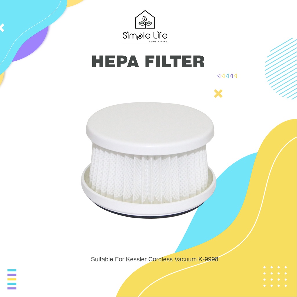 【READY STOCK】HEPA Filter For Kessler Cordless Rechargeable Vacuum