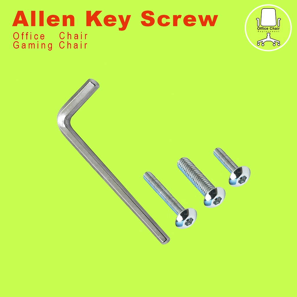 m8 screw m6 screw gaming chair spare part gaming chair allen key screw