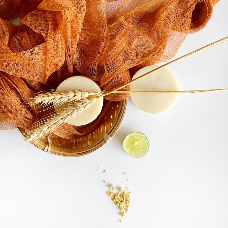 Organic Ginger Shampoo Bar with Avocado Oil Ginger & Lime Essential