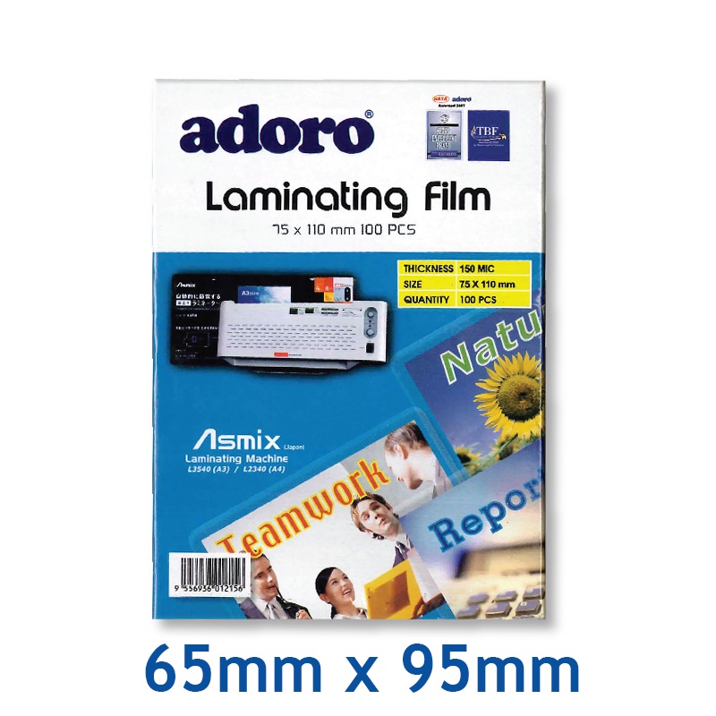 Adoro Laminating Film65mm x 95mm Shopee Malaysia