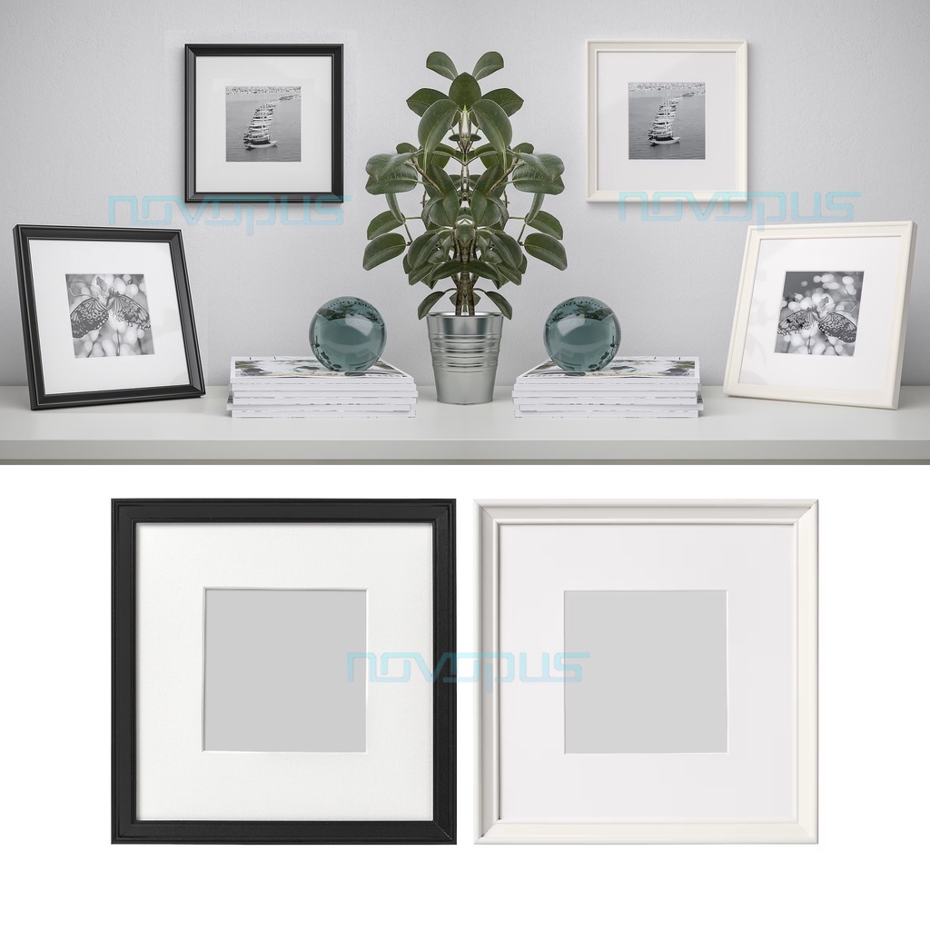 IKEA KNOPPANG Square Photo Frame 23x23cm / Bingkai Gambar Shopee Malaysia