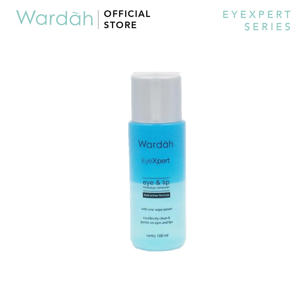 Wardah EyeXpert Eye & Lip Makeup Remover (100ml).. Shopee Malaysia