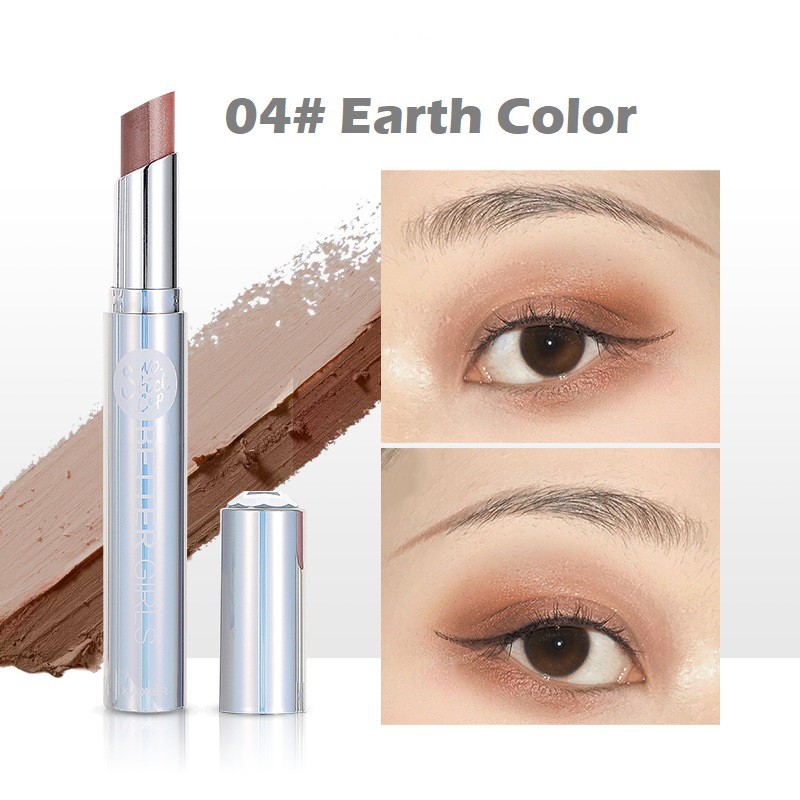 KAXIER Velvet 2 Tone Eyeshadow stick Gradient Effect Eyeshadow Bar