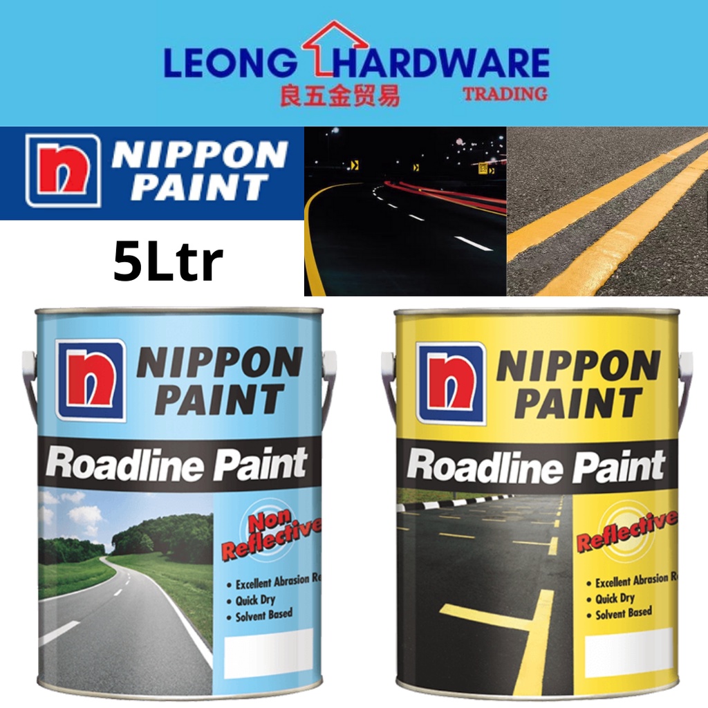 [100 ORIGINAL] NIPPON PAINT ROADLINE PAINT REFLECTIVE / CAT JALAN RAYA