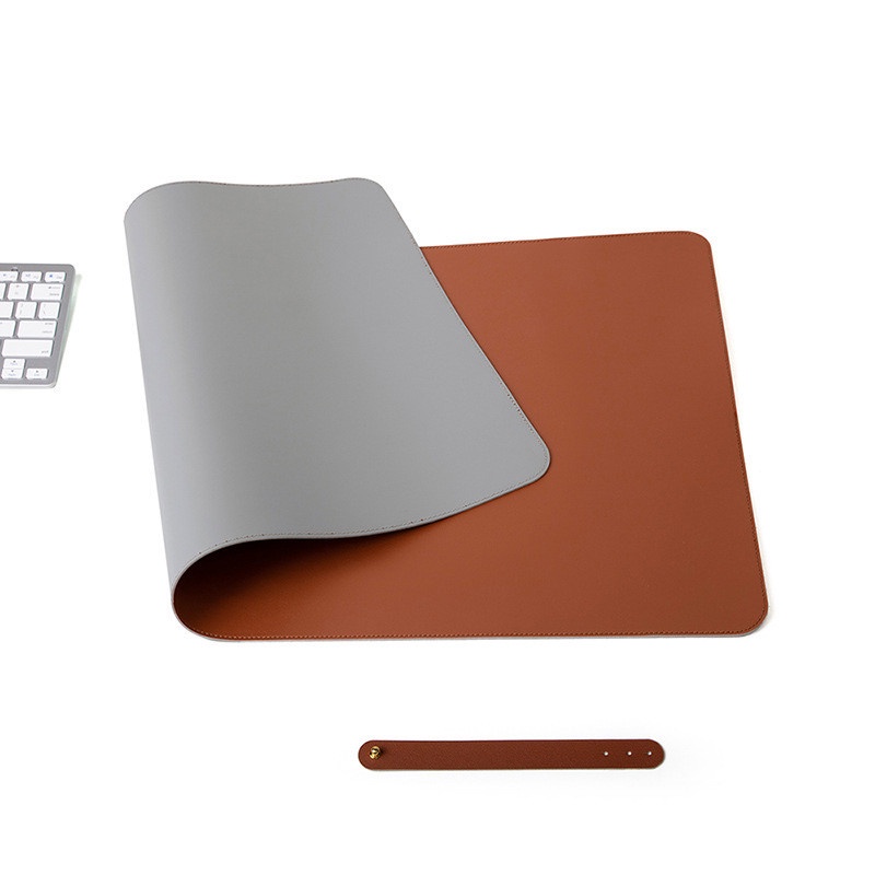ZENi AntiSlip Desk Mat PU Leather Keyboard Mousepad For Working