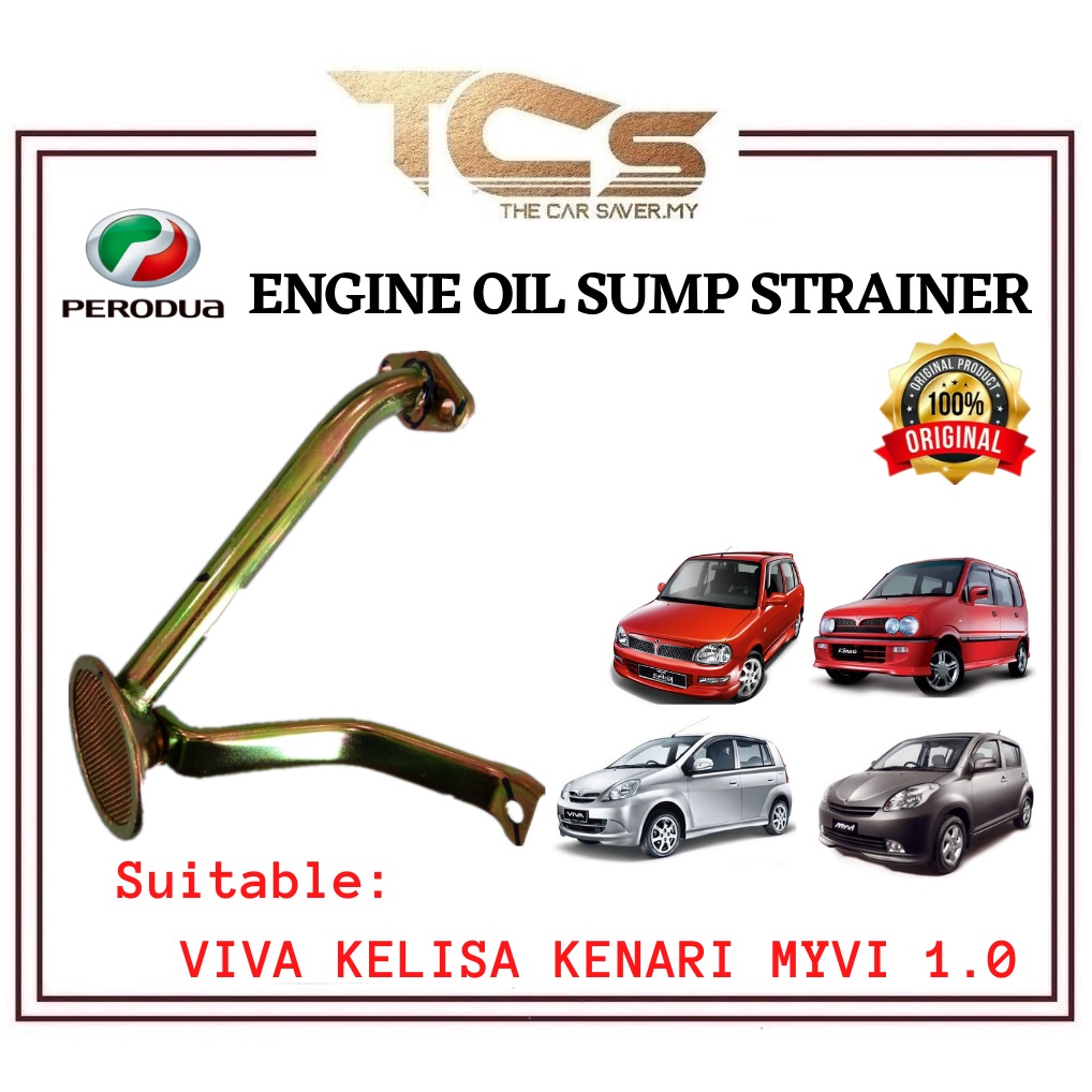 ORIGINAL PERODUA VIVA KELISA KENARI MYVI 1.0 ENGINE OIL SUMP STRAINER