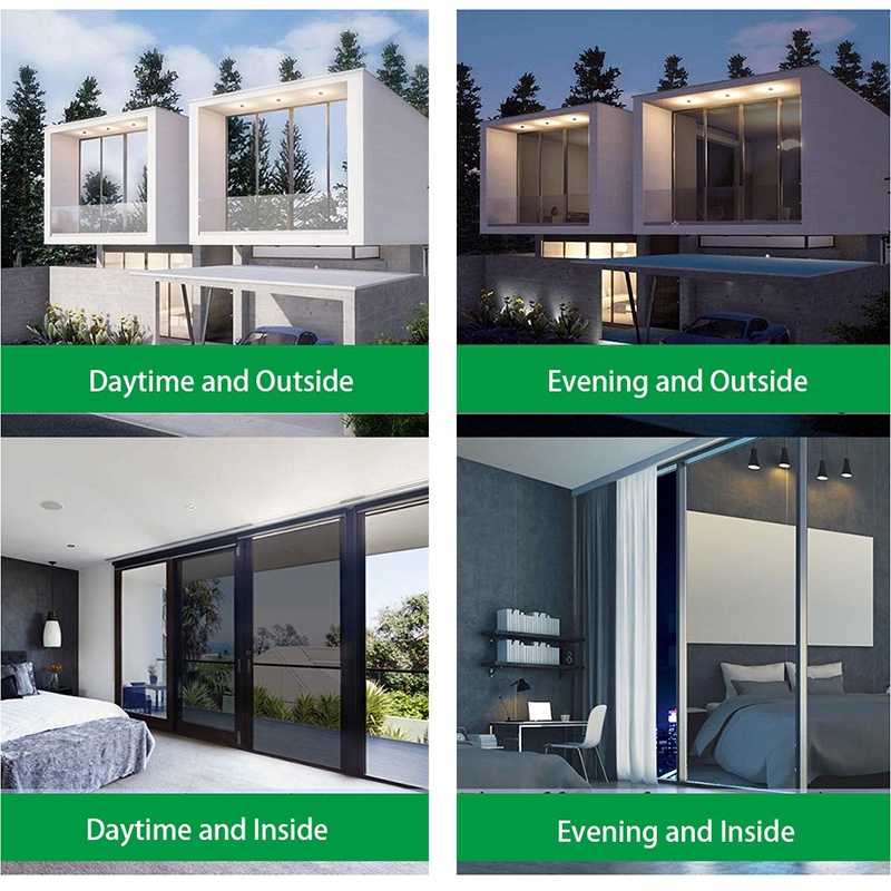 [Custom Size ]GOFILM Tinted Rumah Window Tinted Film One Way Privacy