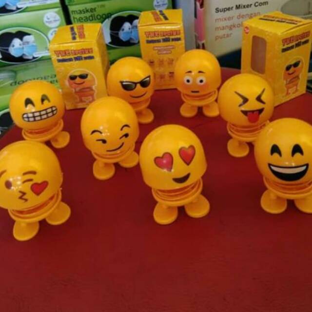 Queen Cheap Emoji Character Cute Car Dolls Shopee Malaysia