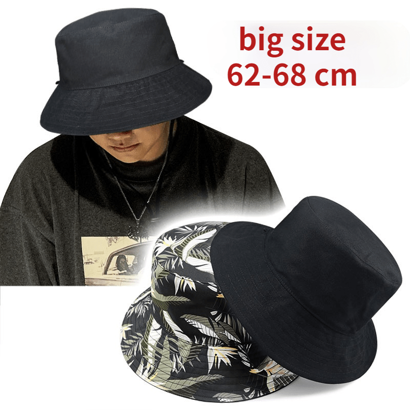 big bucket hat 6268 cm summer sun hat outdoor travel hat women men