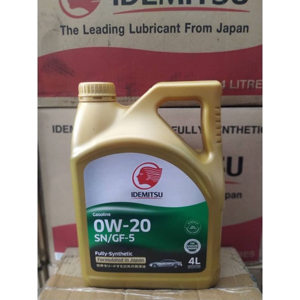 CLEARANCE SALE, LIMITED STOCK Idemitsu Engine Oil Fully Synthetic 0W20