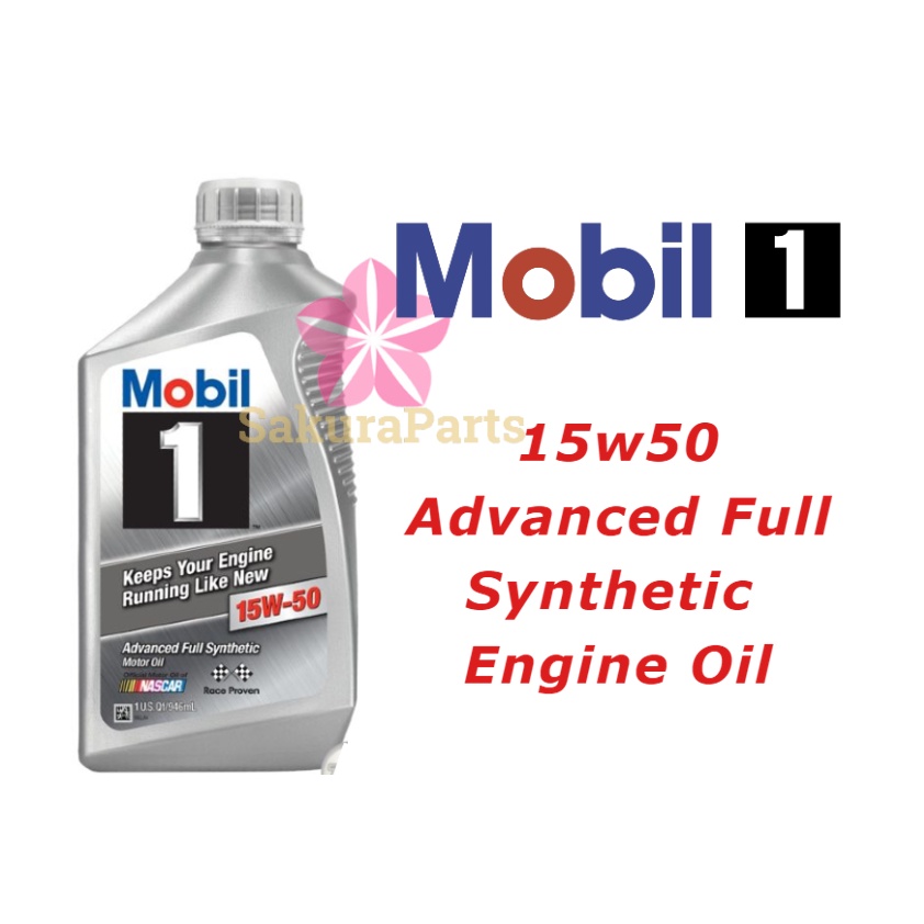 Mobil 1 Keep Your Engine Running Like New 15w50 Fully Synthetic Engine