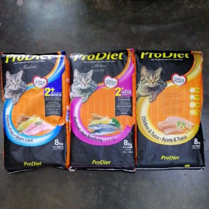 prodiet cat dry food 8kg (makanan kucing) Shopee Malaysia